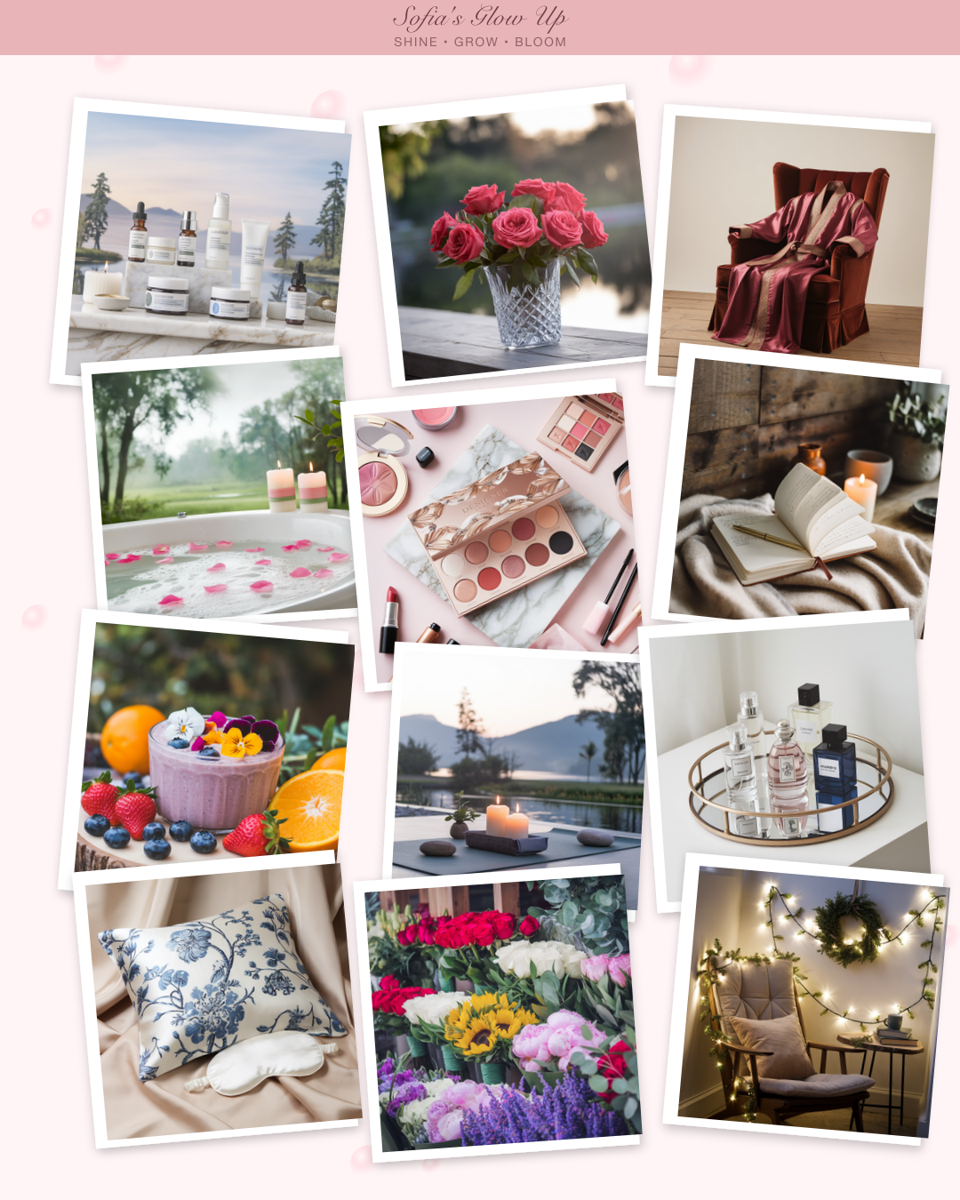 Sarah's Dream Year - Personalized Vision Board