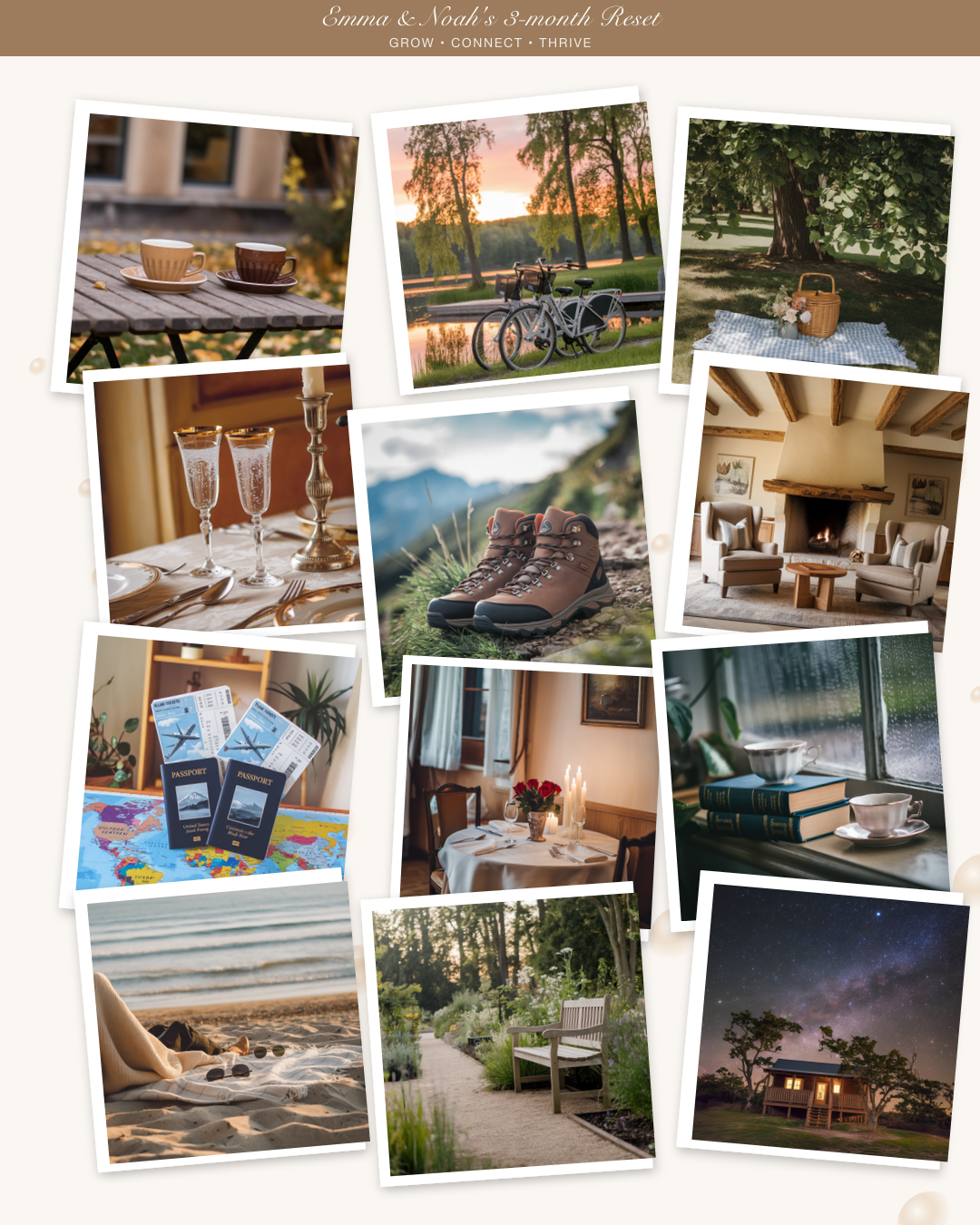 Jane & Jon's 3-Month Reset - Personalized Vision Board